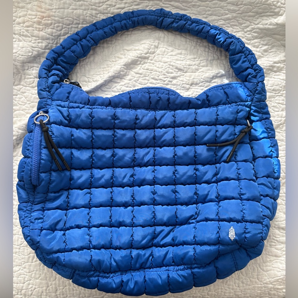 FP Movement by Free People Blue Quilted Bag! 💙